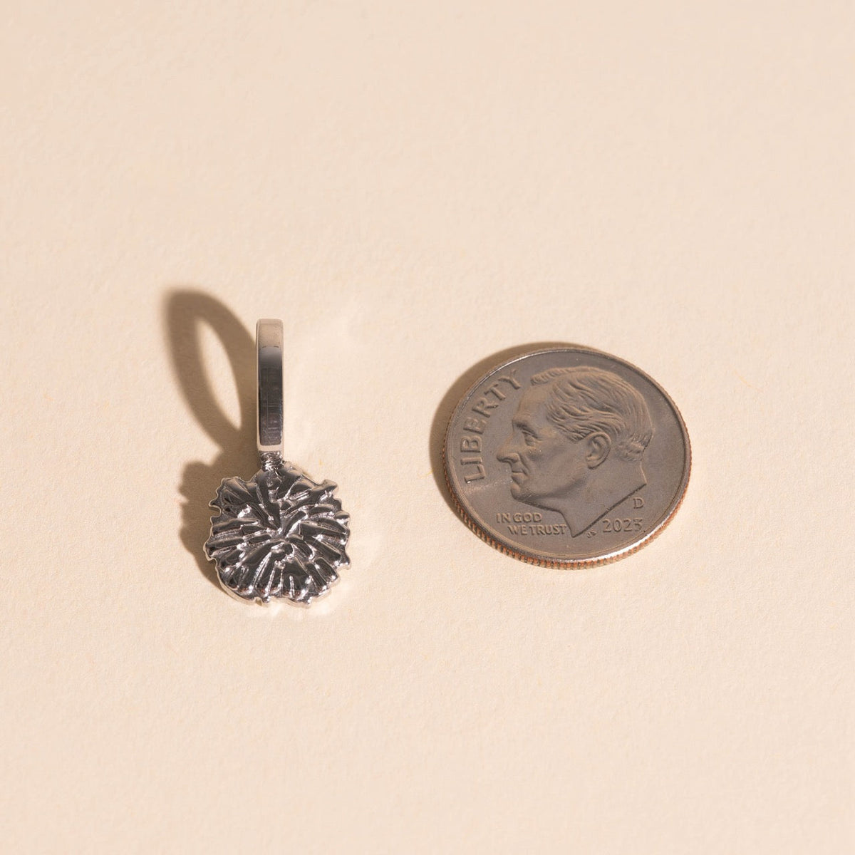 Cheer Pom Necklace Charm
