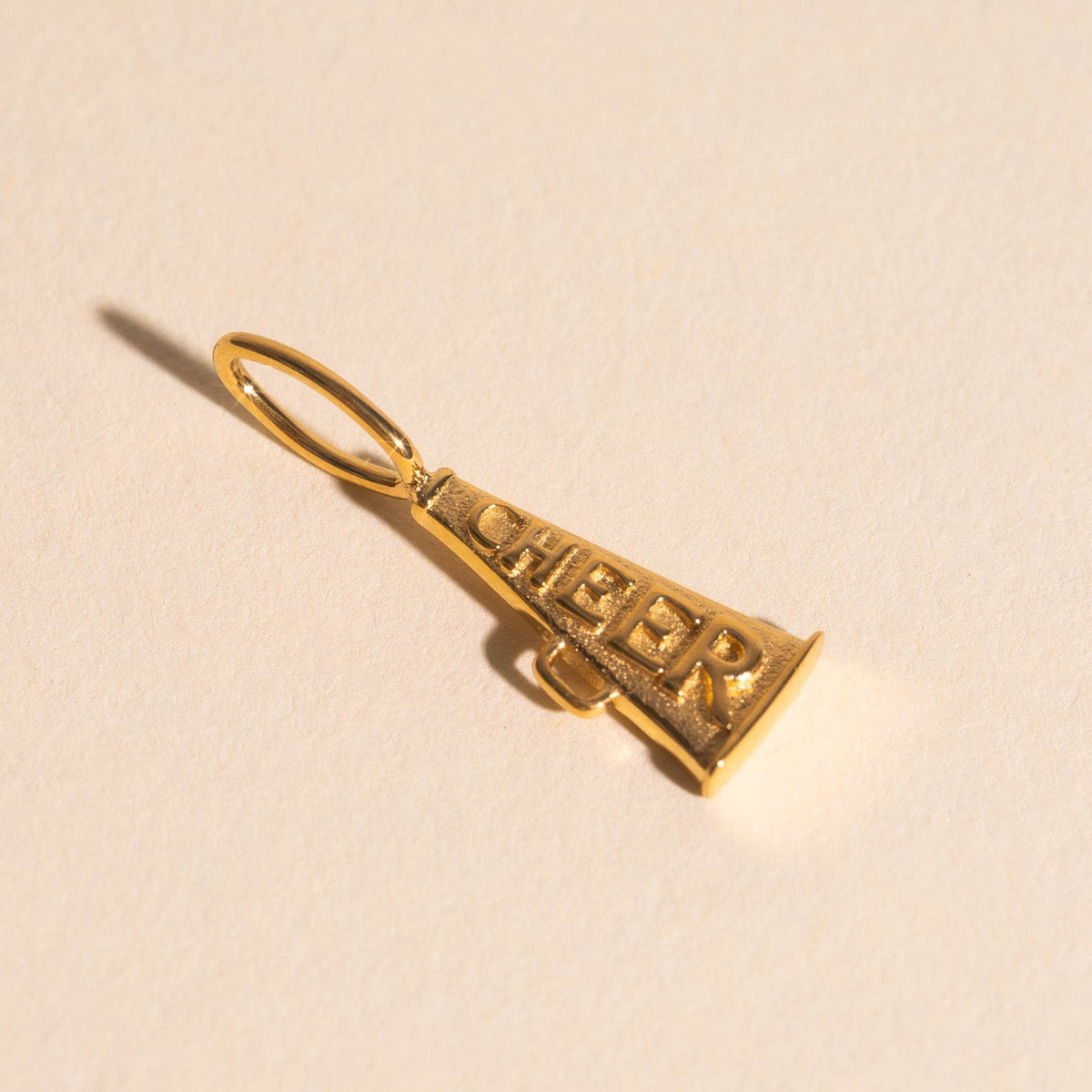 Cheer Megaphone Necklace Charm
