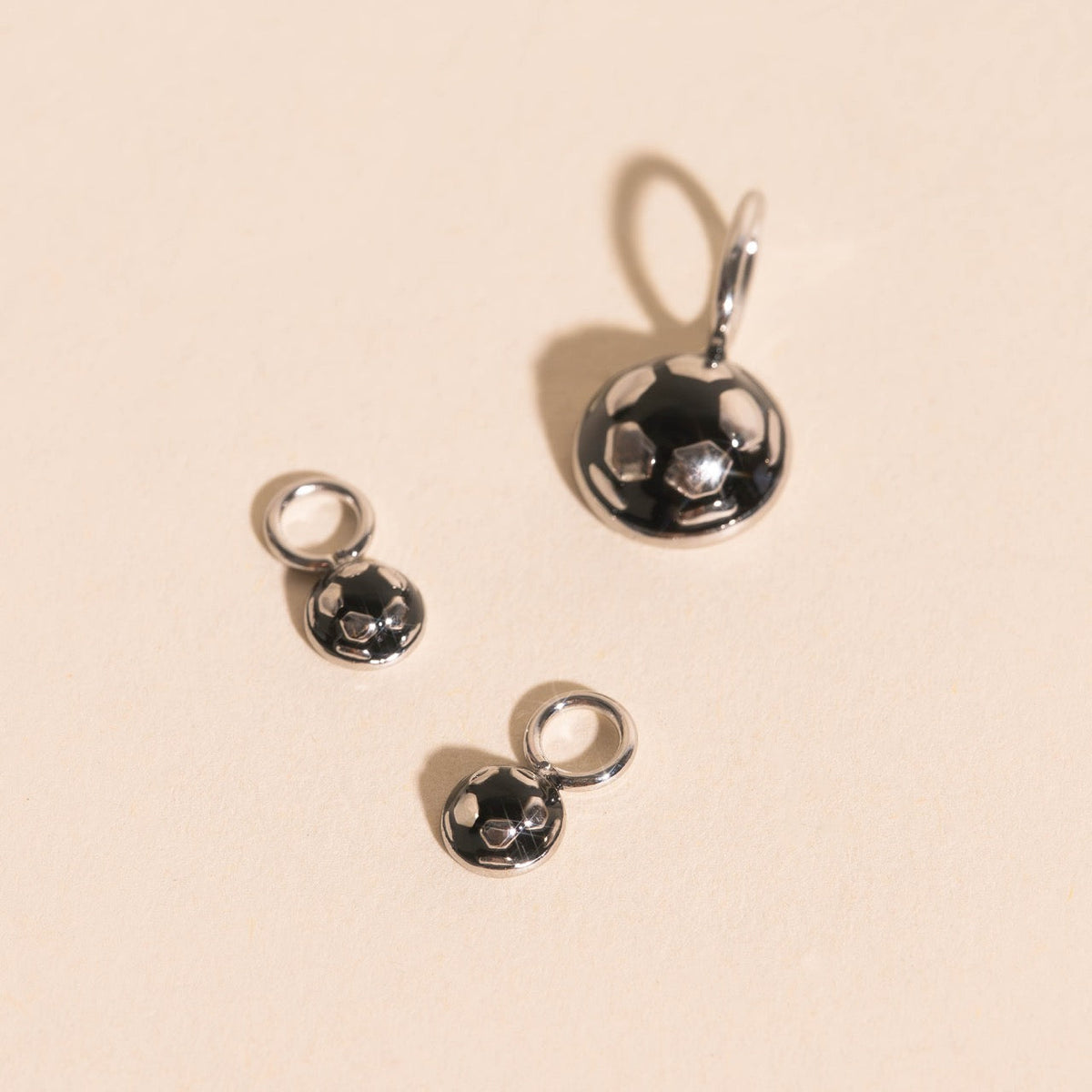 Soccer Ball Necklace Charm
