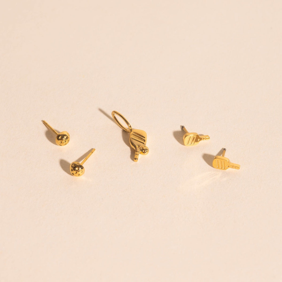 Pickleball Paddle Stud Earrings