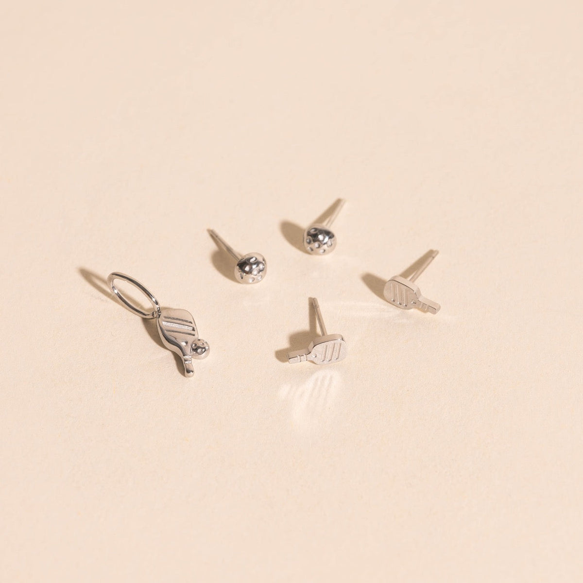 Pickleball Stud Earrings