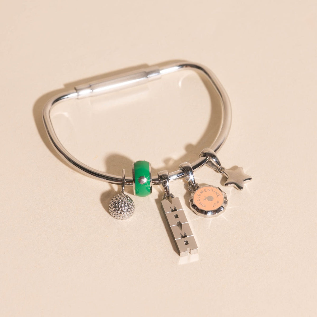 Golf Ball Necklace Charm