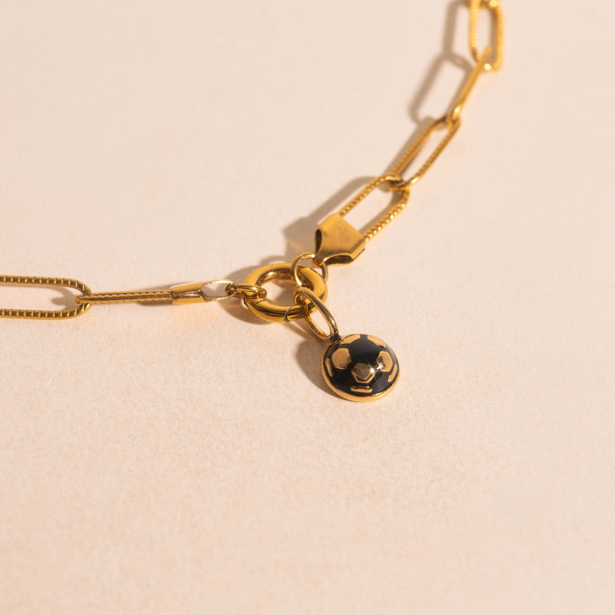 Soccer Ball Necklace Charm