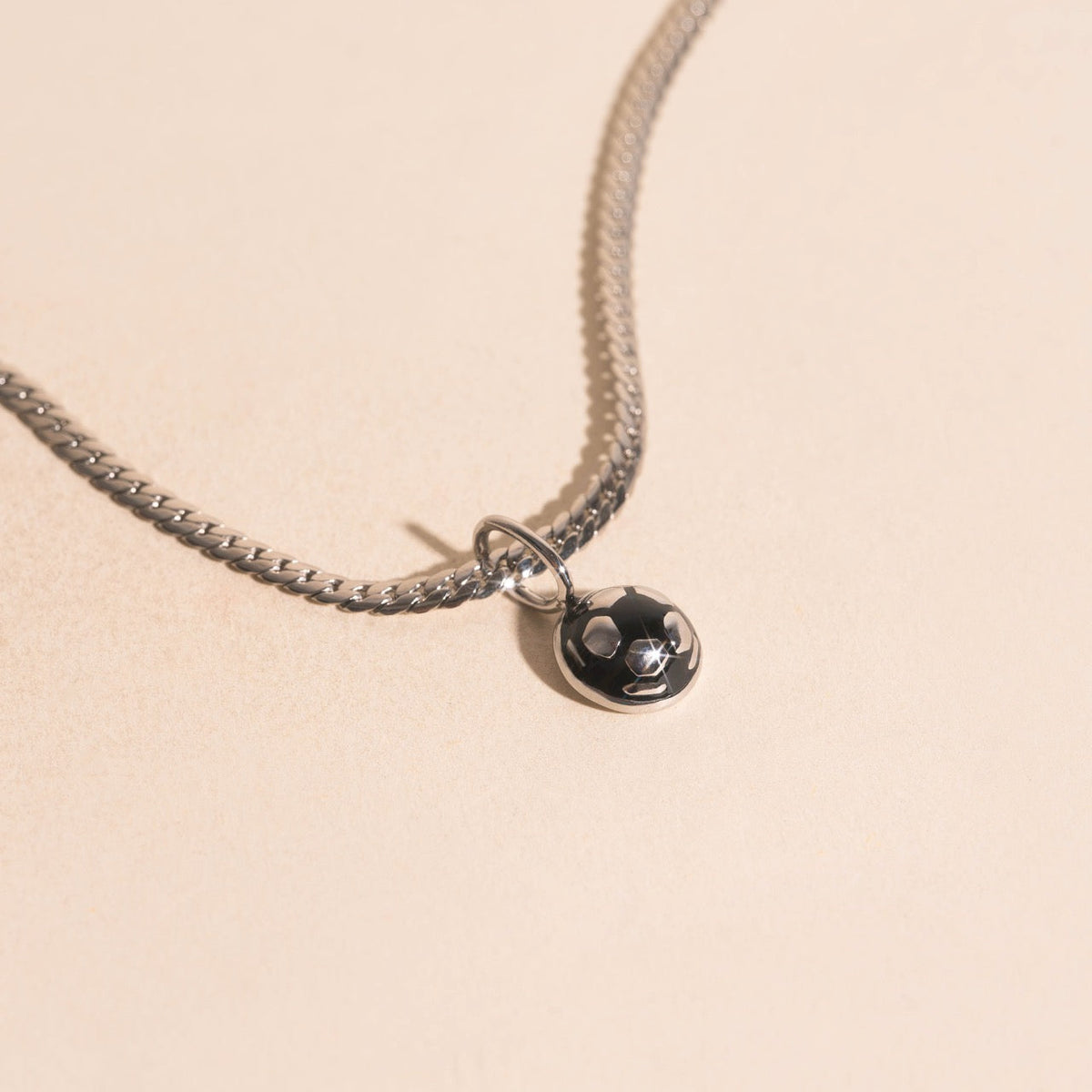 Soccer Ball Necklace Charm