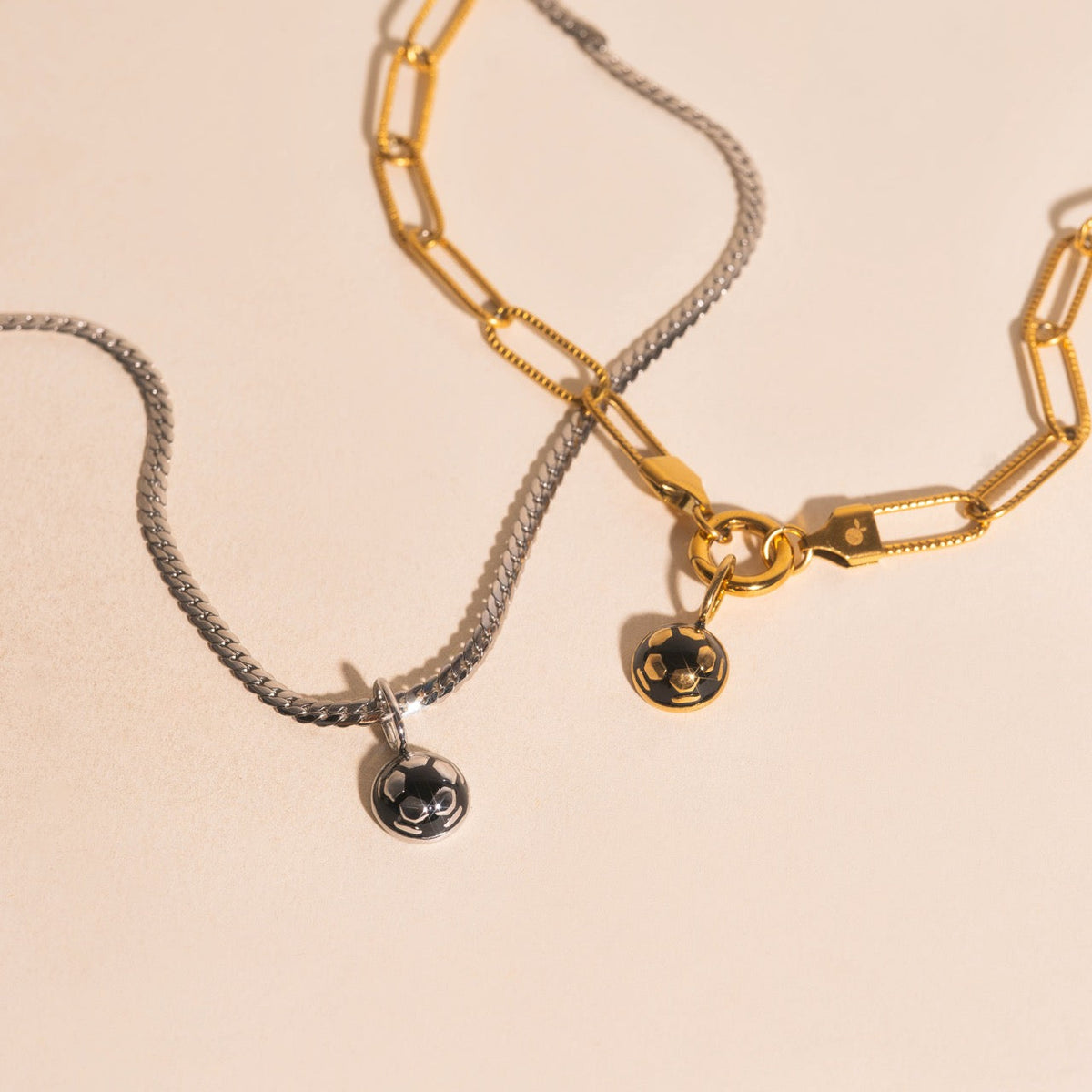 Soccer Ball Necklace Charm