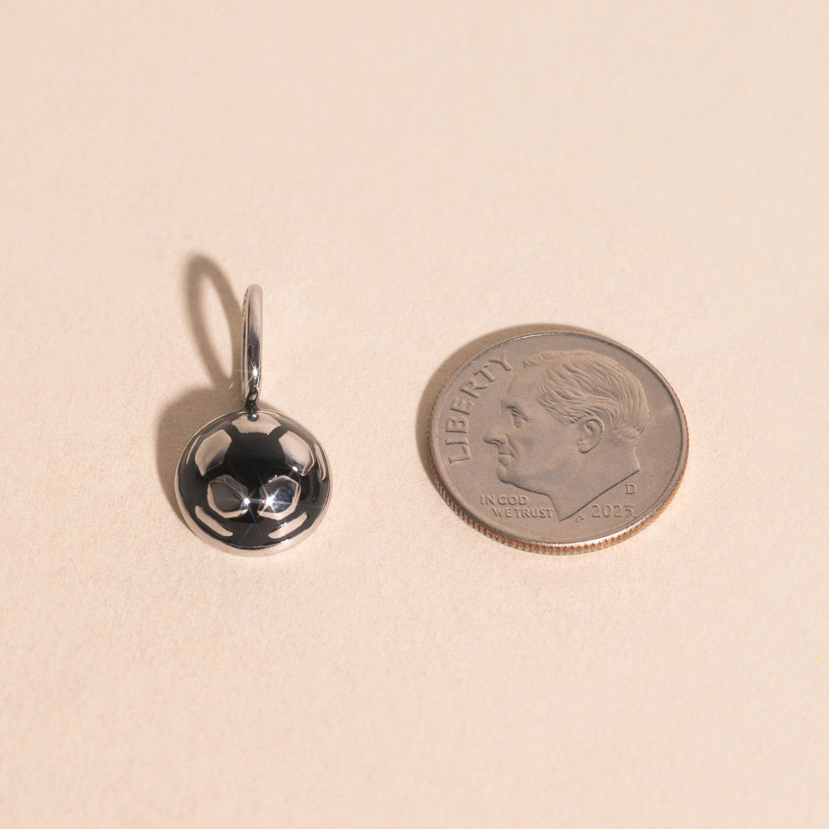 Soccer Ball Necklace Charm