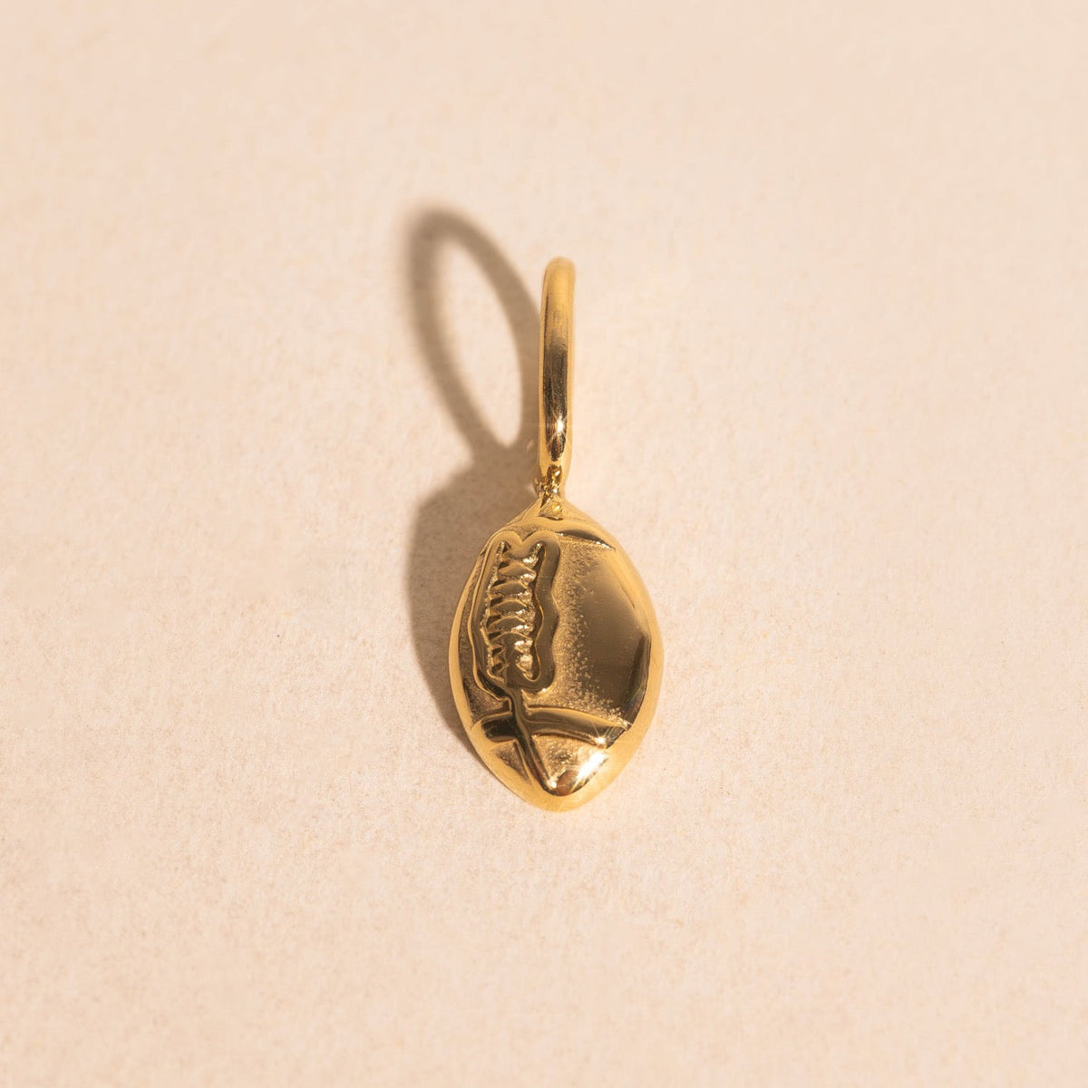 Football Necklace Charm