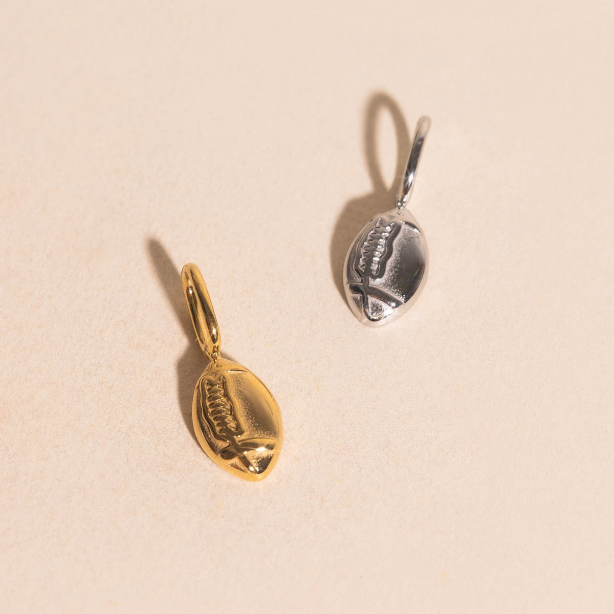 Football Necklace Charm