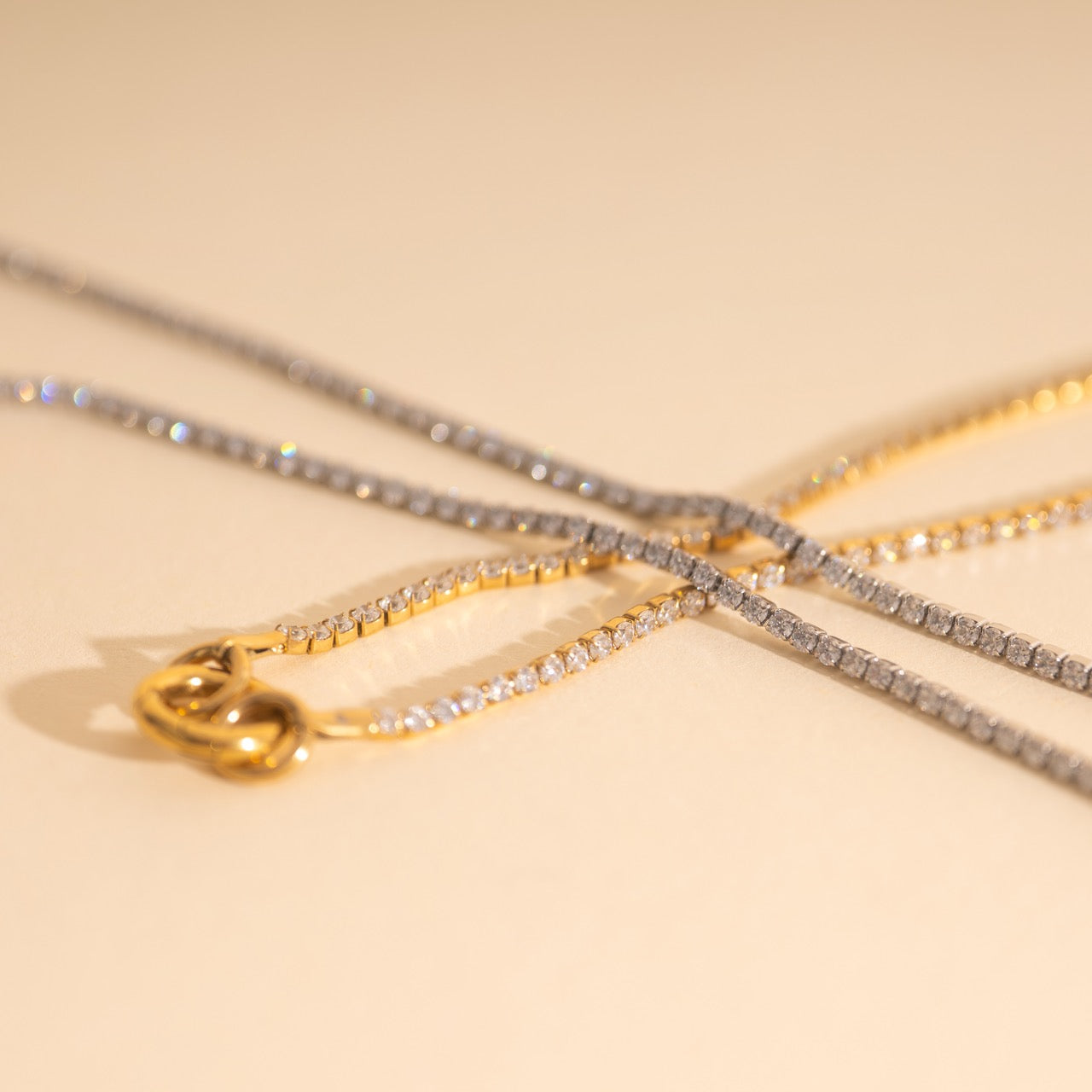 Micro Tennis Necklace