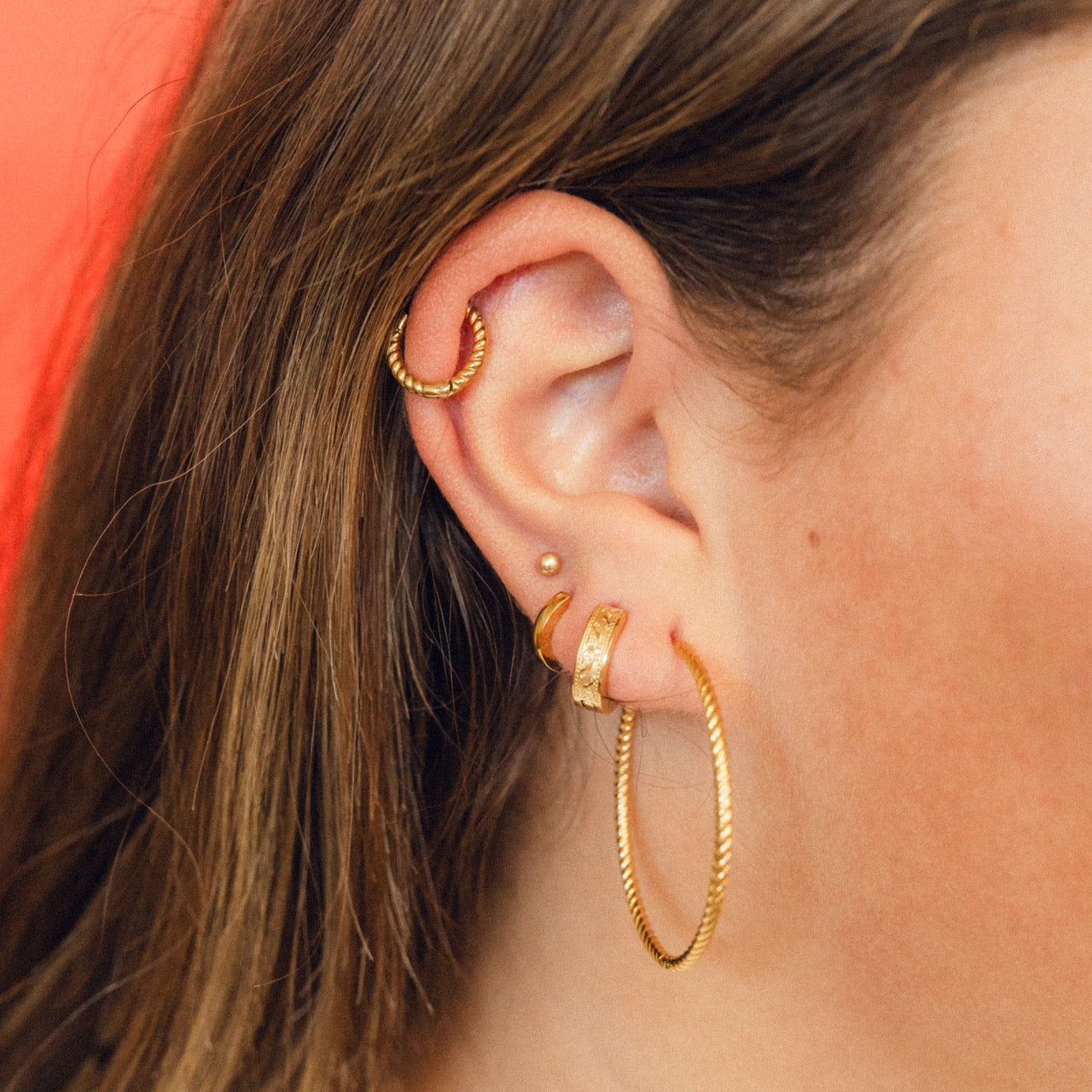 Tiny Ball Stud Earrings
