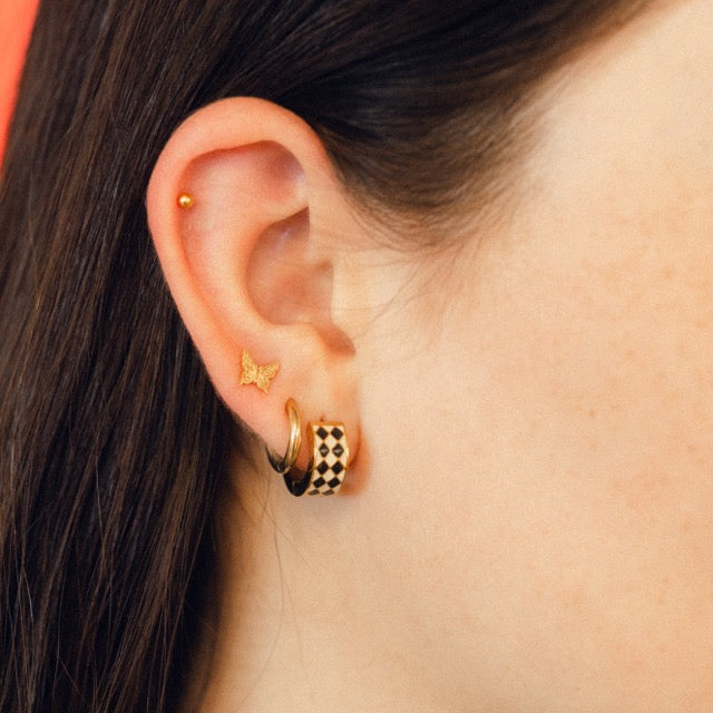 Mini Butterfly Stud Earrings