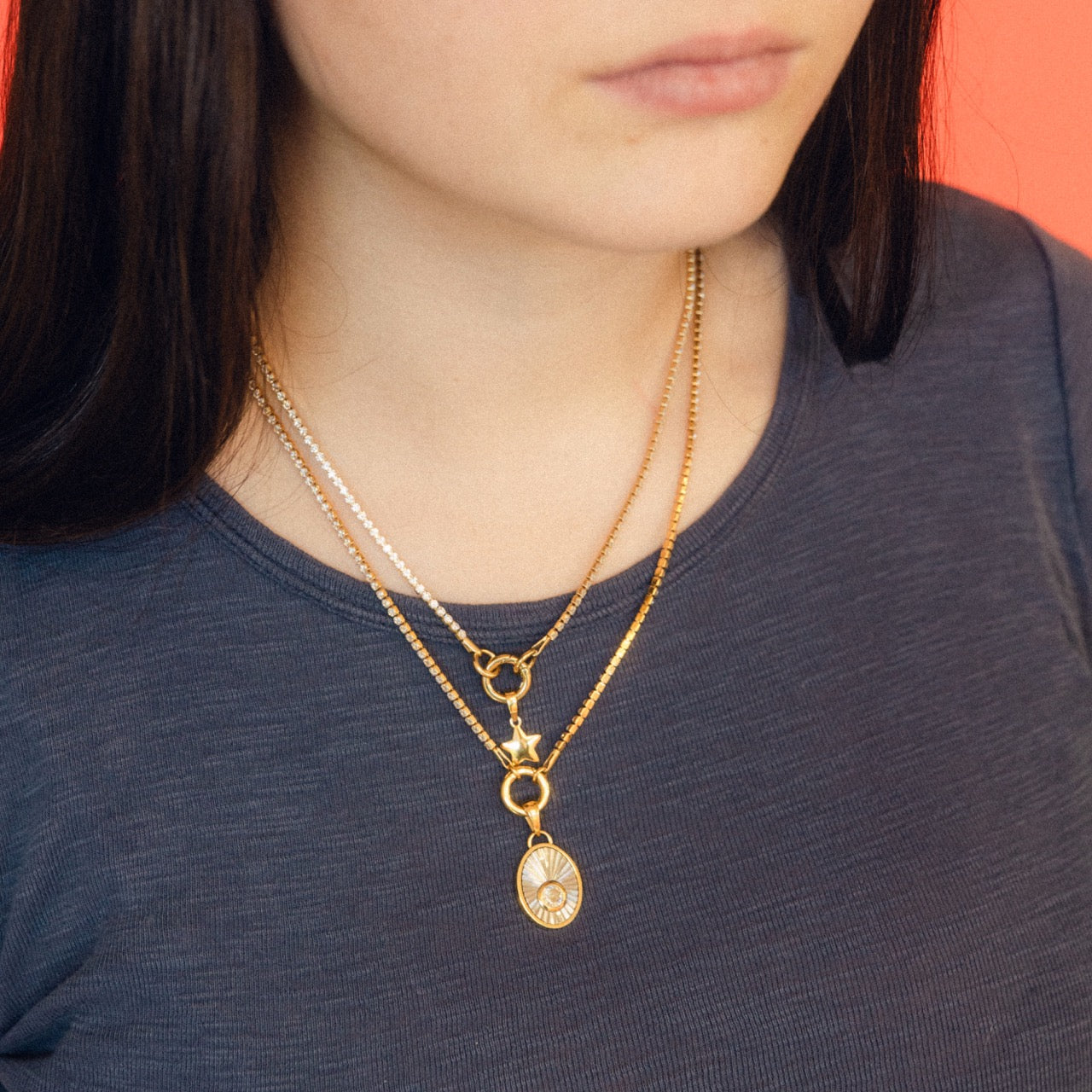 Micro Tennis Necklace