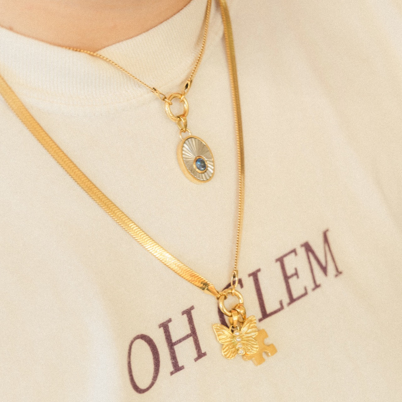 Puzzle Piece Necklace Charm