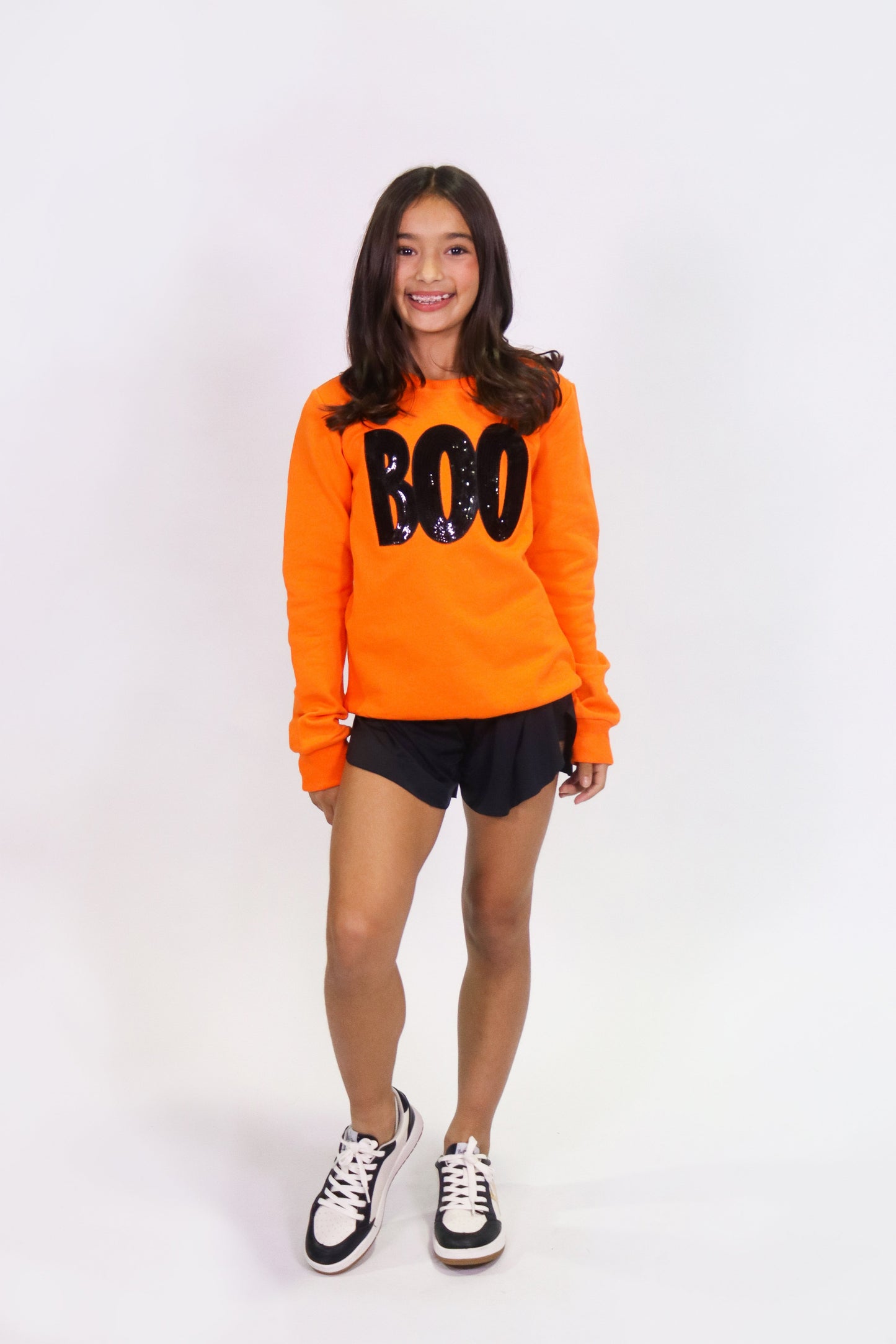 Orange Boo Sweatshirt
