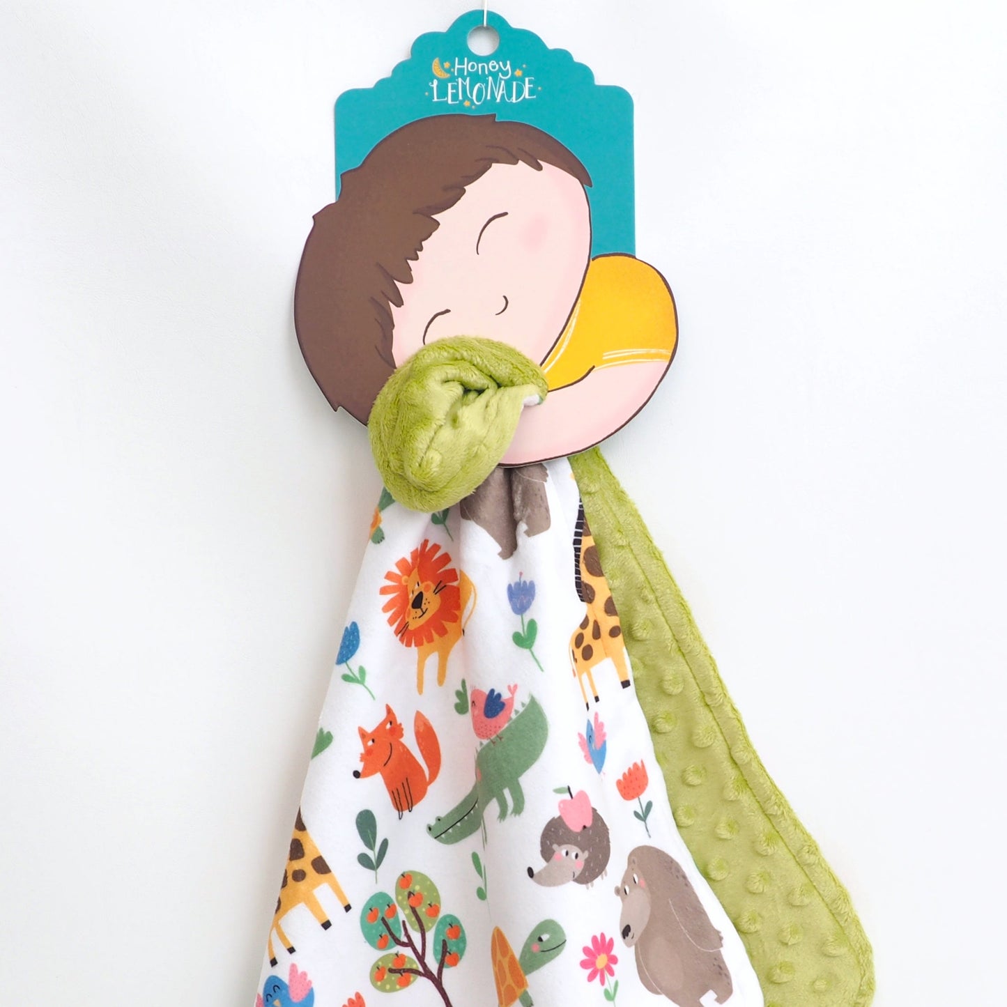 Mini Minky Blanket Zoo Party