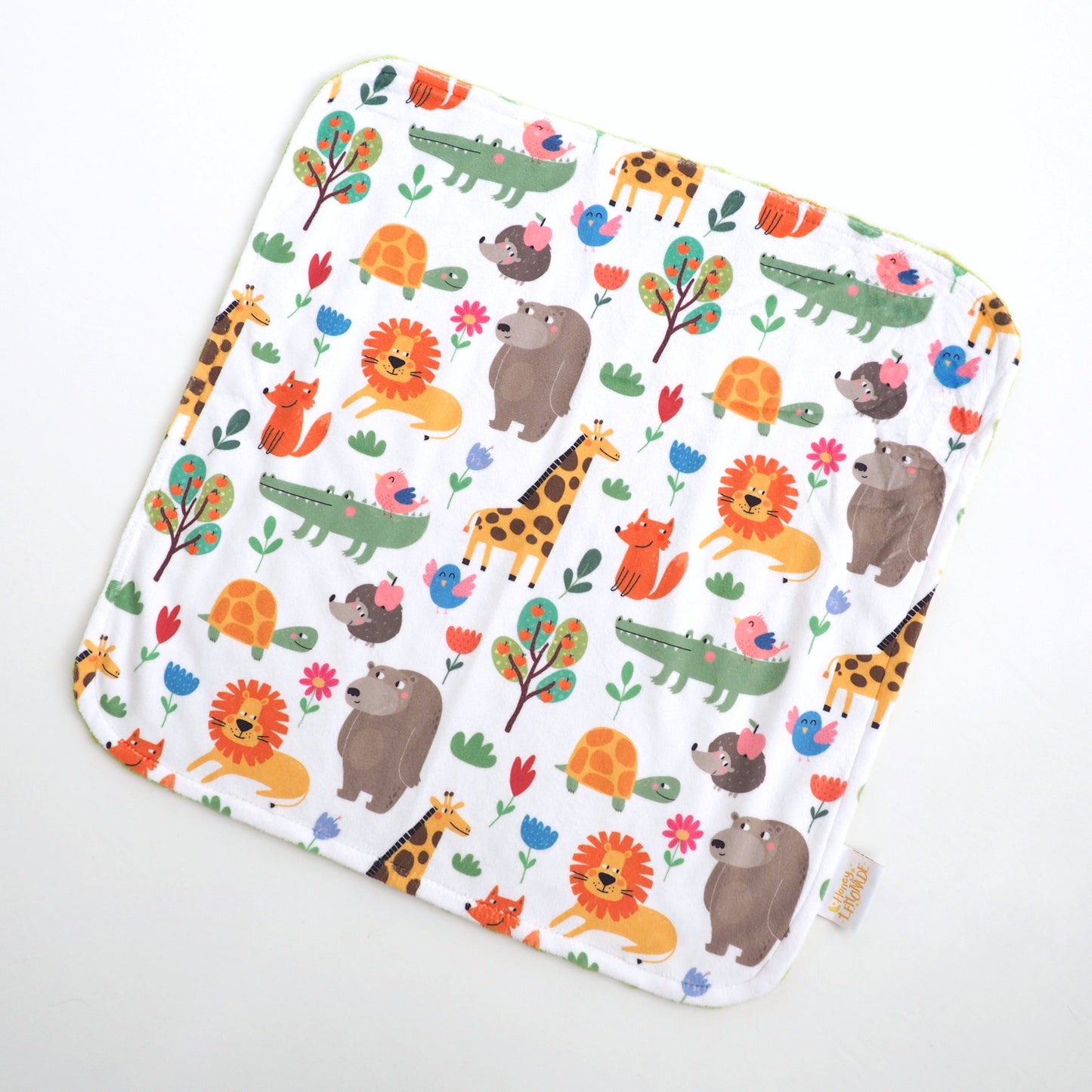 Mini Minky Blanket Zoo Party