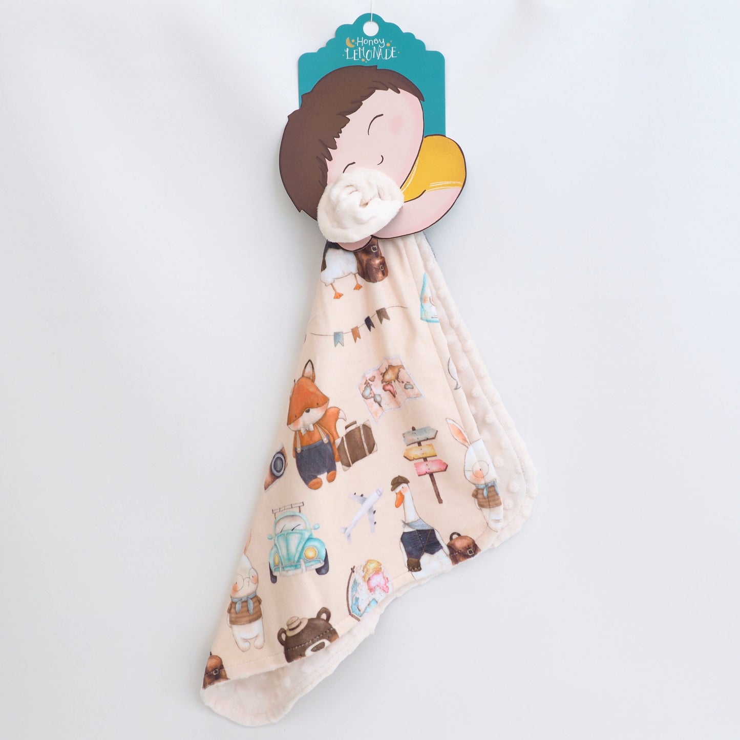 Mini Minky Blanket World Explorer