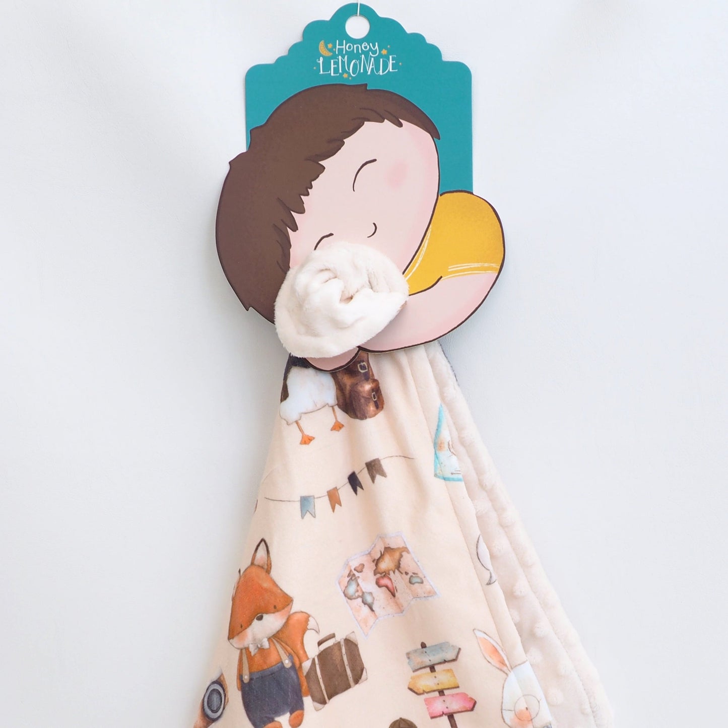 Mini Minky Blanket World Explorer
