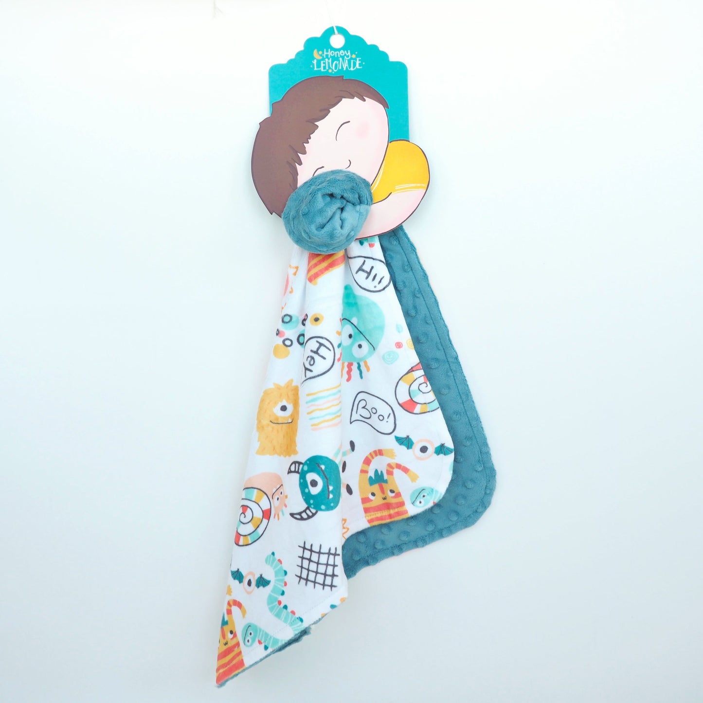 Mini Minky Blanket Monster Party