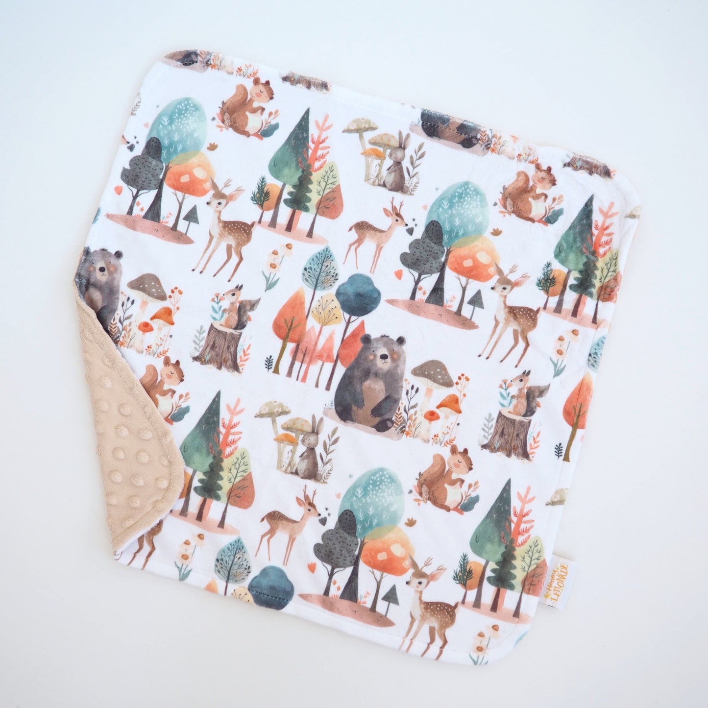 Mini Minky Blanket Enchanted Forest