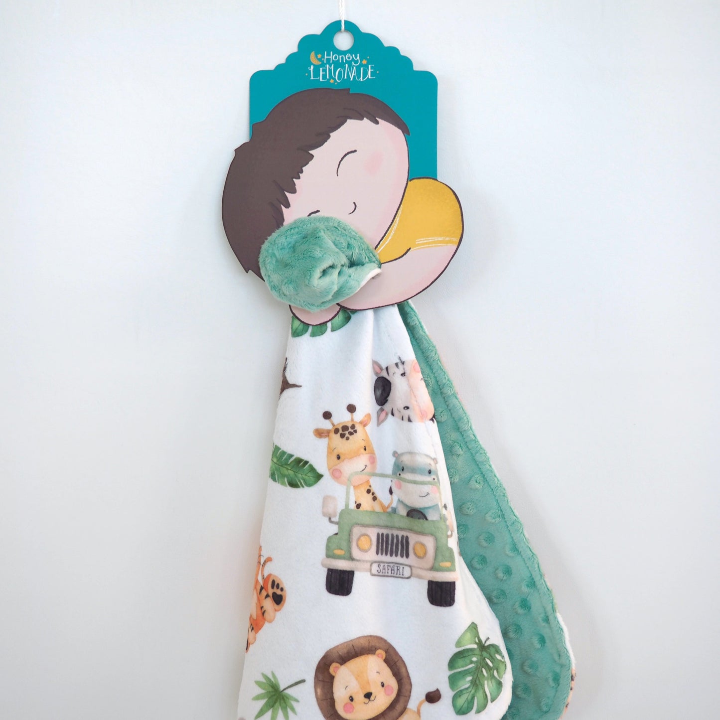 Mini Minky Blanket Safari