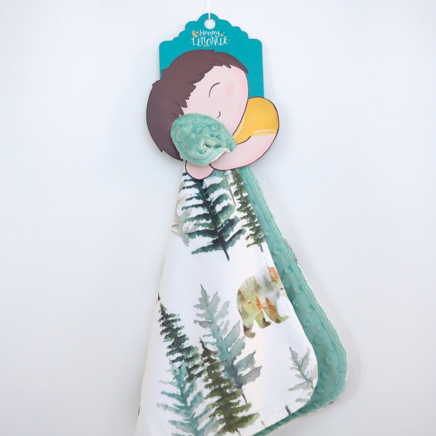 Mini Minky Blanket In The Woods