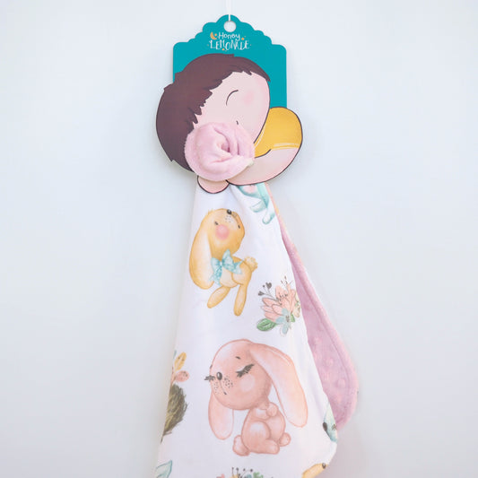 Mini Minky Blanket Bunnies