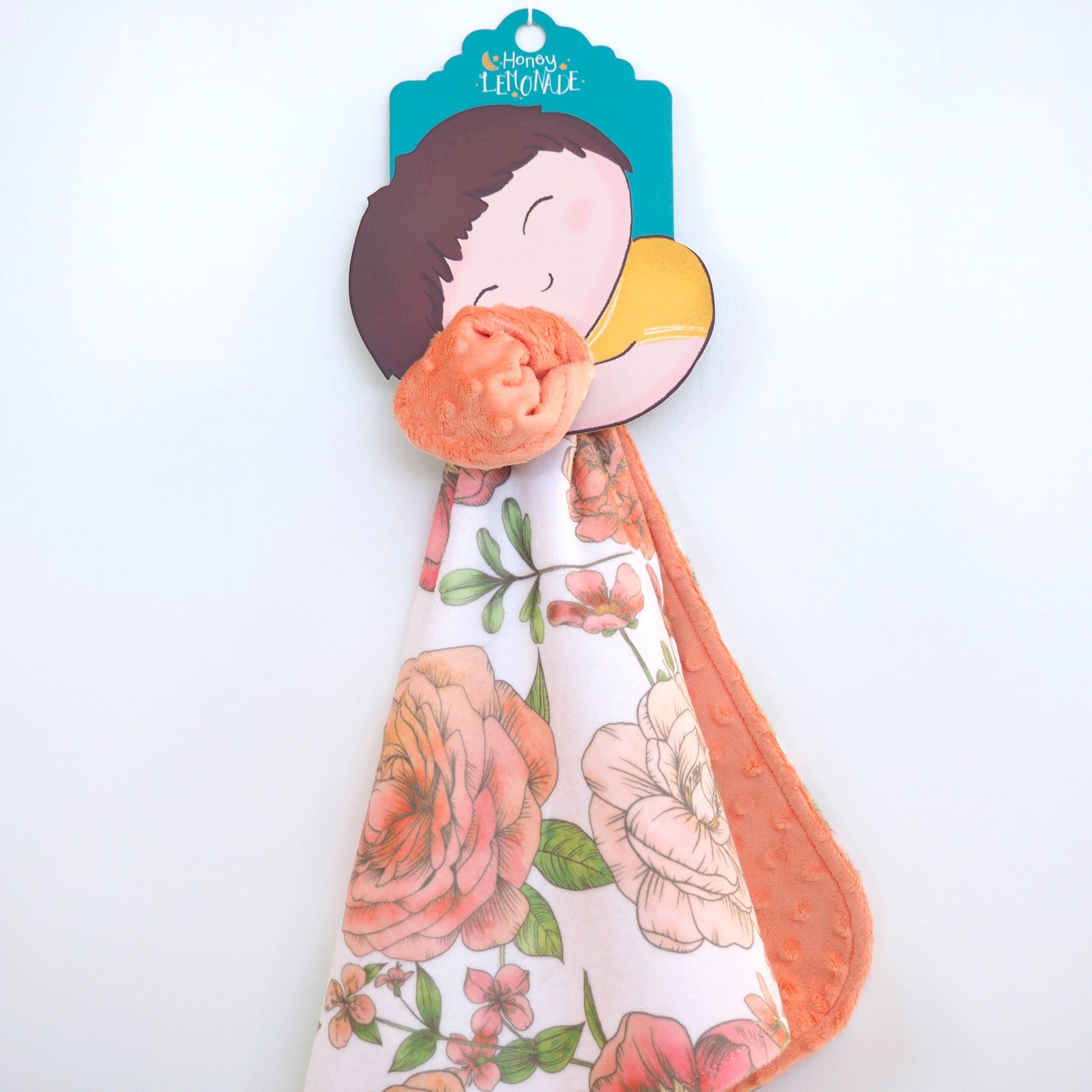 Mini Minky Blanket Botanical Floral