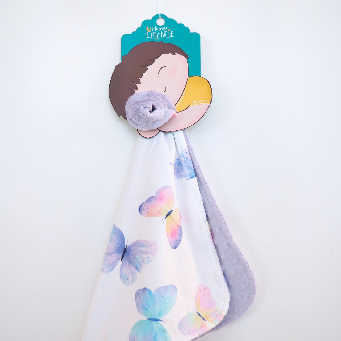 Mini Minky Blanket Butterfly