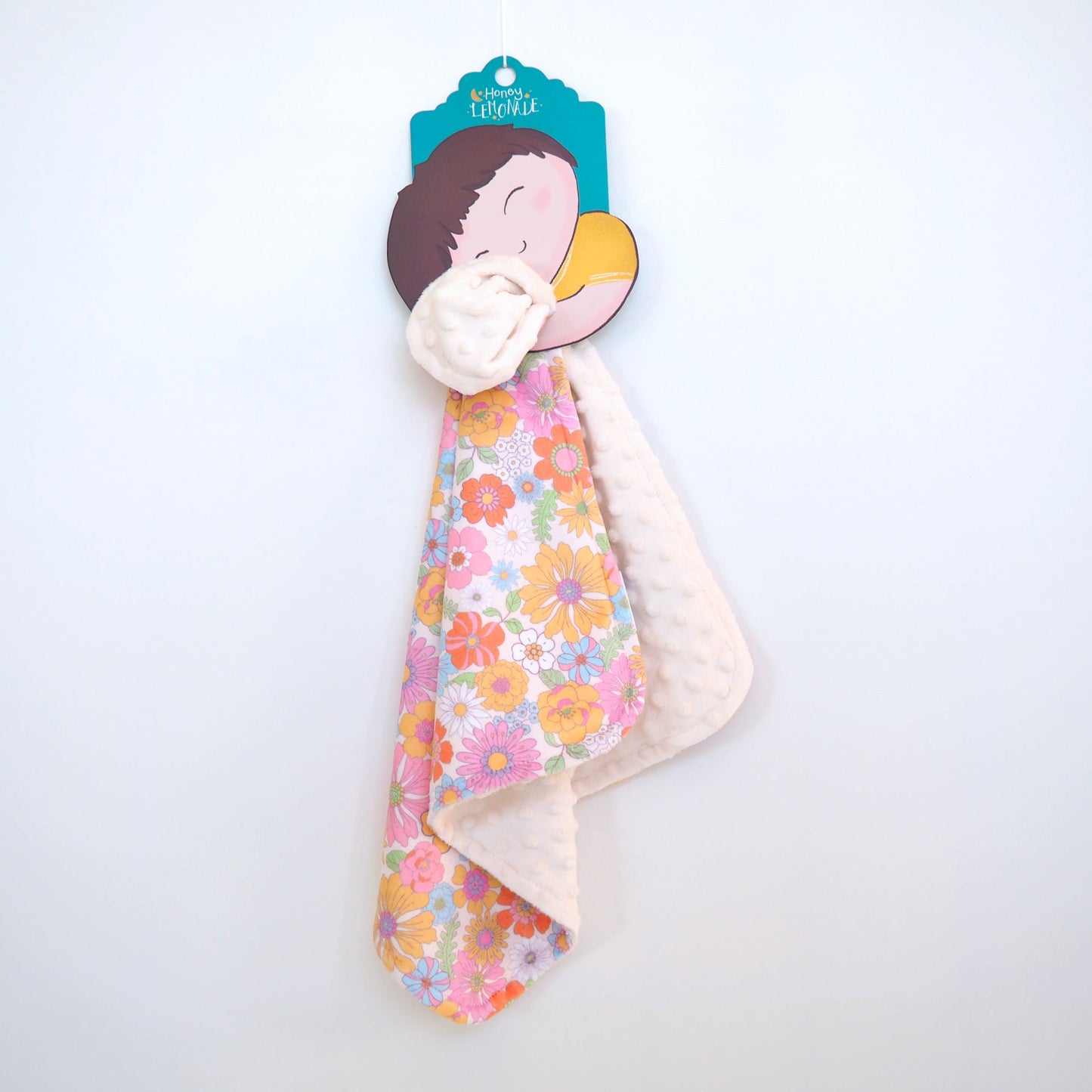 Mini Minky Blanket Retro Floral