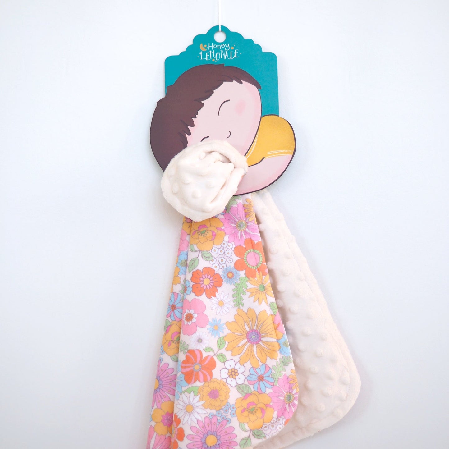 Mini Minky Blanket Retro Floral