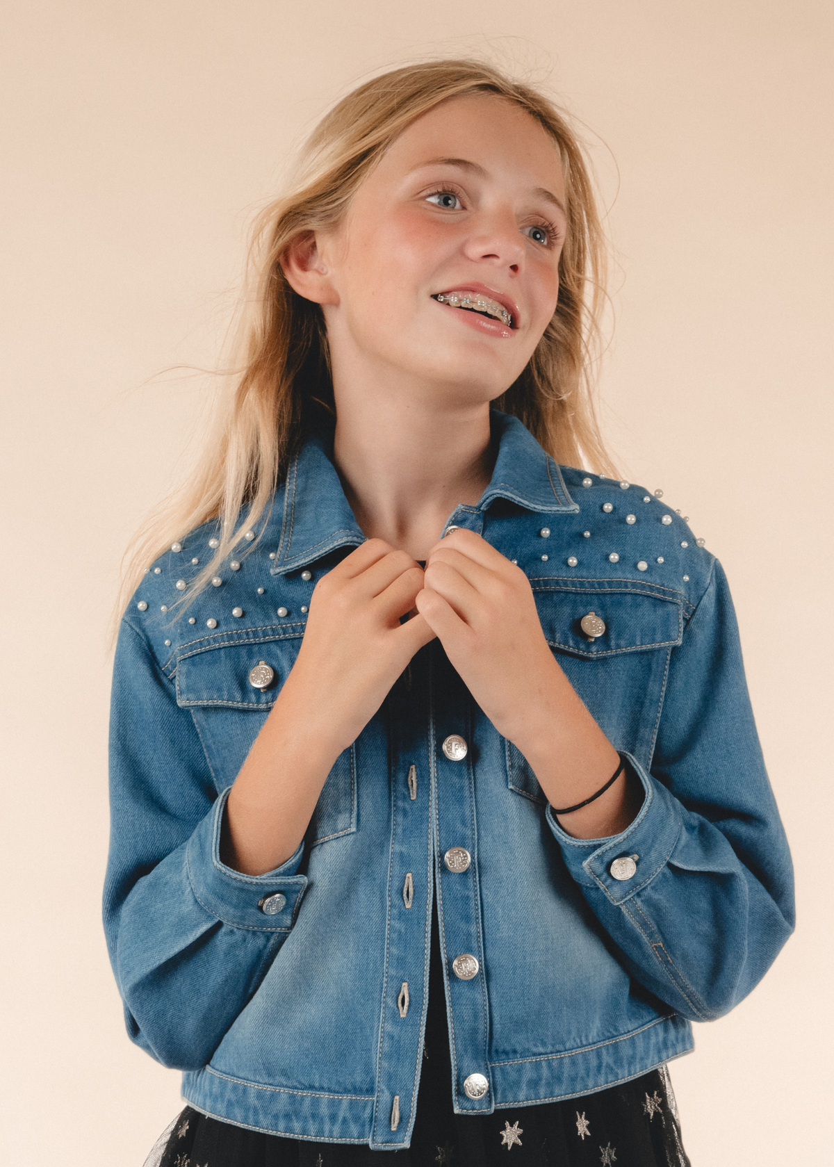 Pearl Denim Jacket