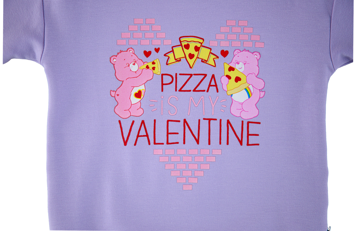 Care Bears™ pizza valentine Crewneck Sweatshirt