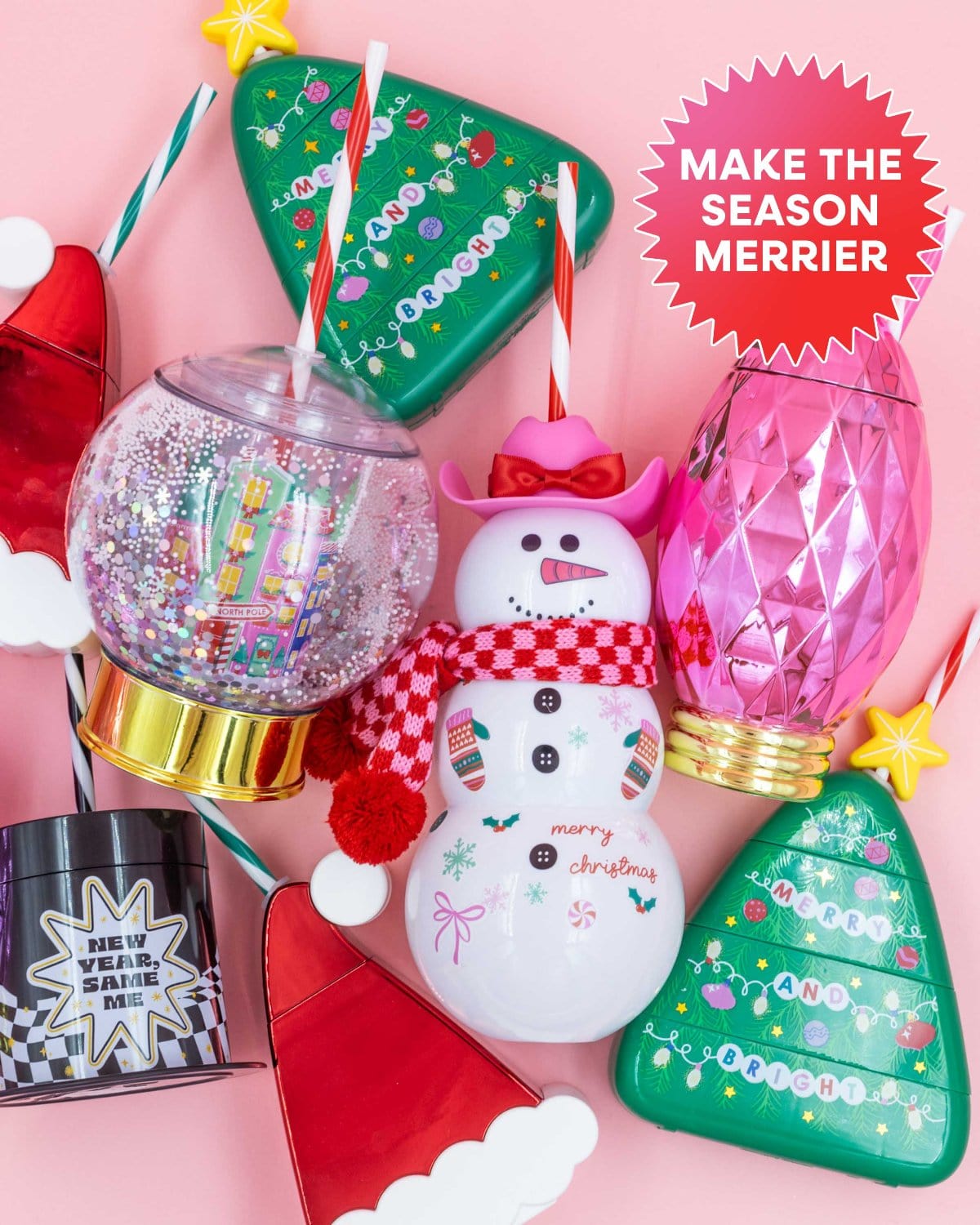 Snowman Sipper & Customizable Accessories