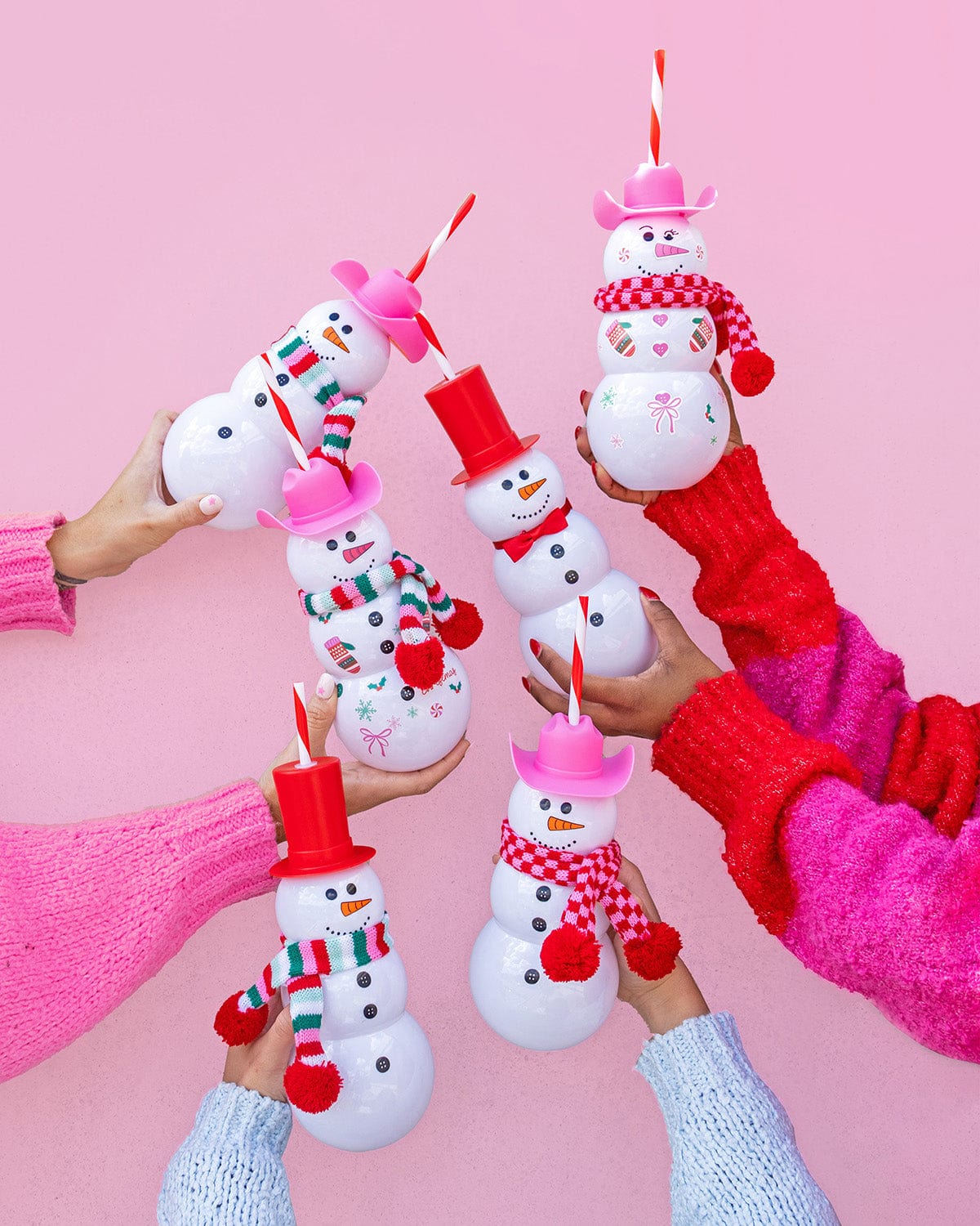 Snowman Sipper & Customizable Accessories
