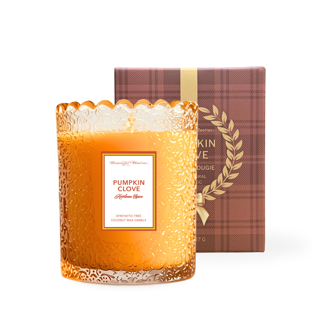 Pumpkin Clove Natural Candle 8oz Kaia Collection