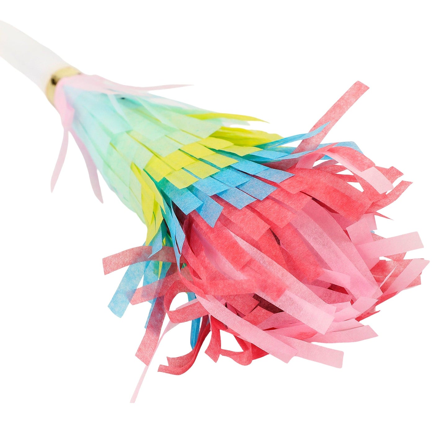 Confetti Burst Fringe Party Blowers (6 ct)