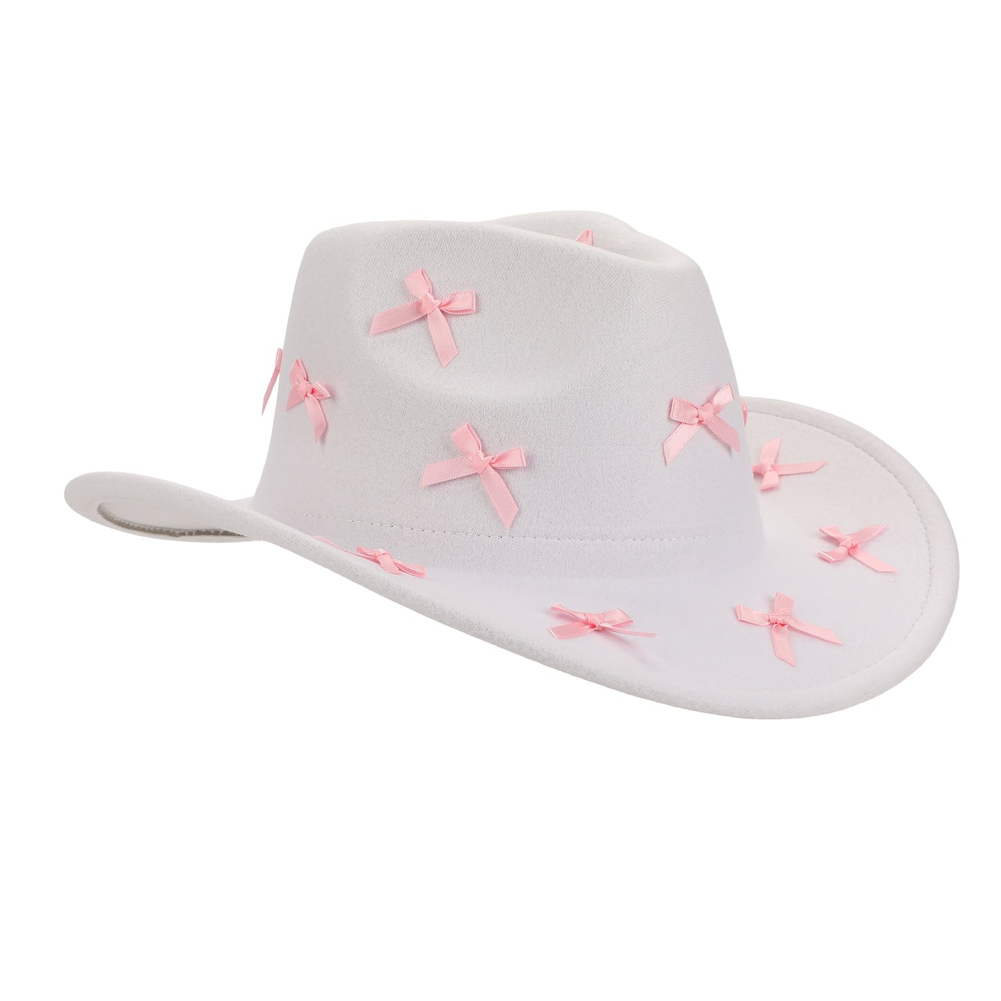 Howdy Darling Bow-Detailed Cowboy Hat
