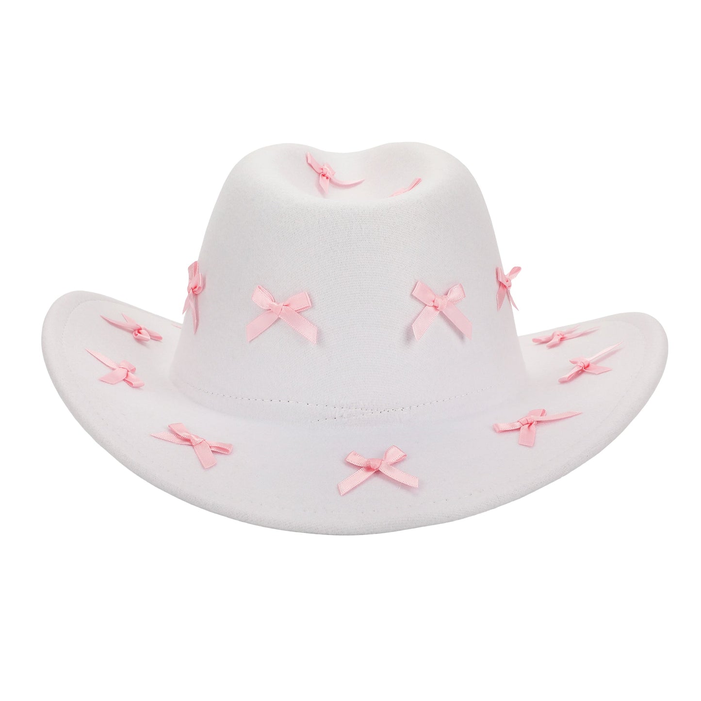 Howdy Darling Bow-Detailed Cowboy Hat