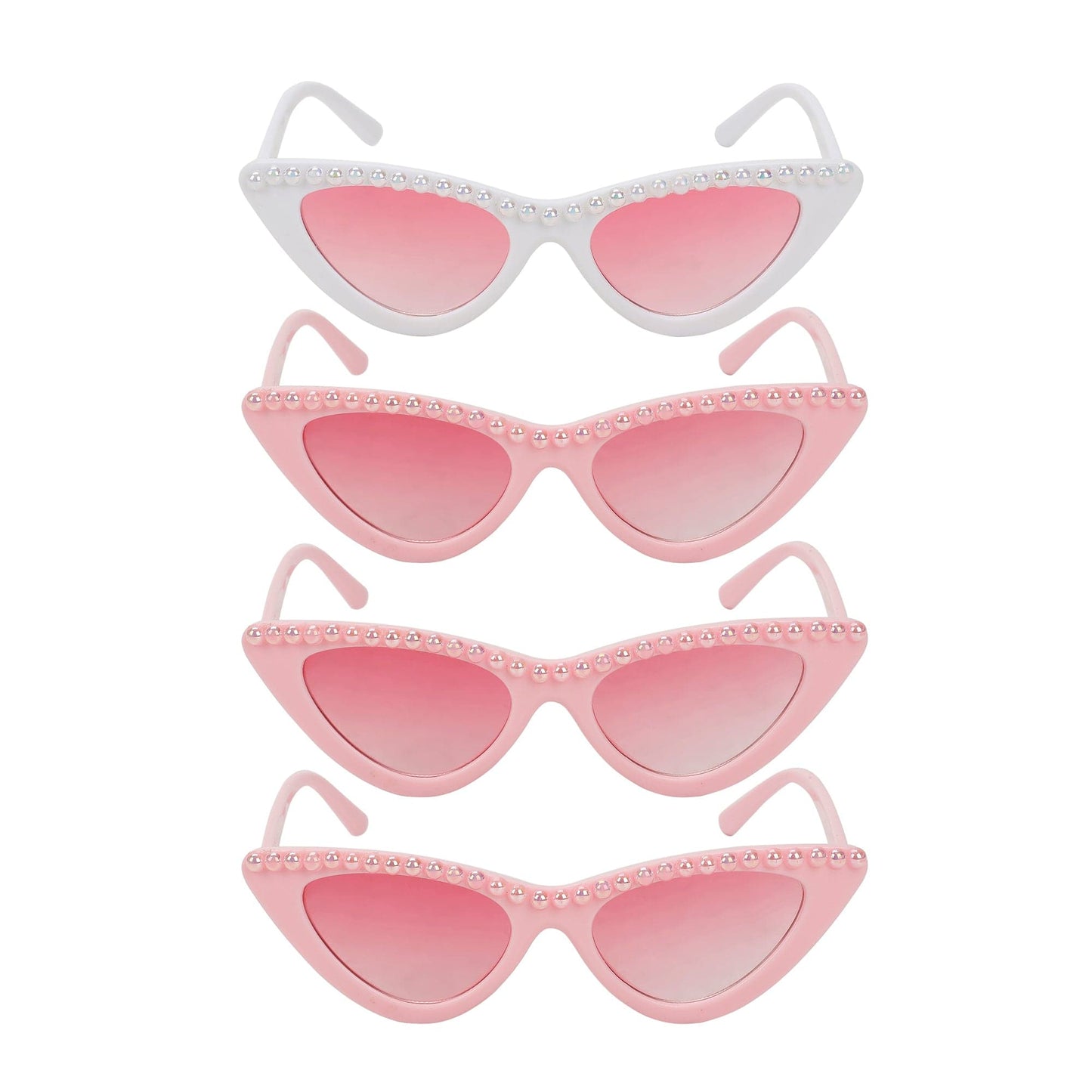Bride & Babes Bachelorette & Wedding Novelty Glasses (4 ct)