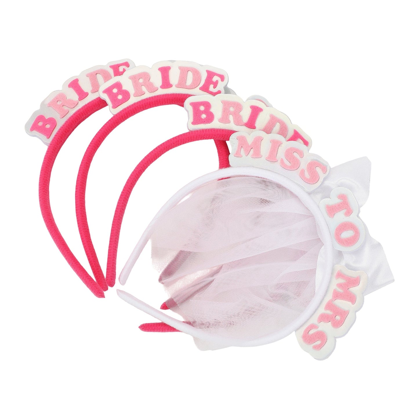 I Do Crew Bachelorette Headband Set (4 ct)