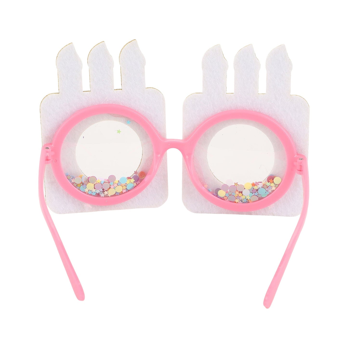 Confetti Birthday Cake Novelty Glasses