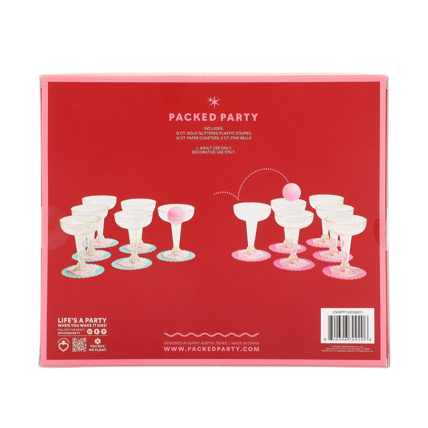 Champagne Plink Party Game Set