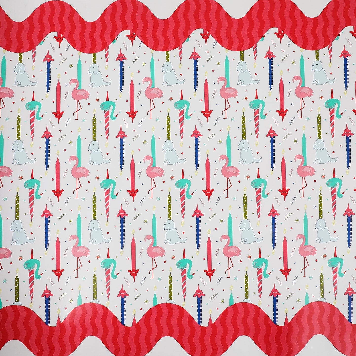Party Parade Paper Table Runner (25 ft, cut to fit)