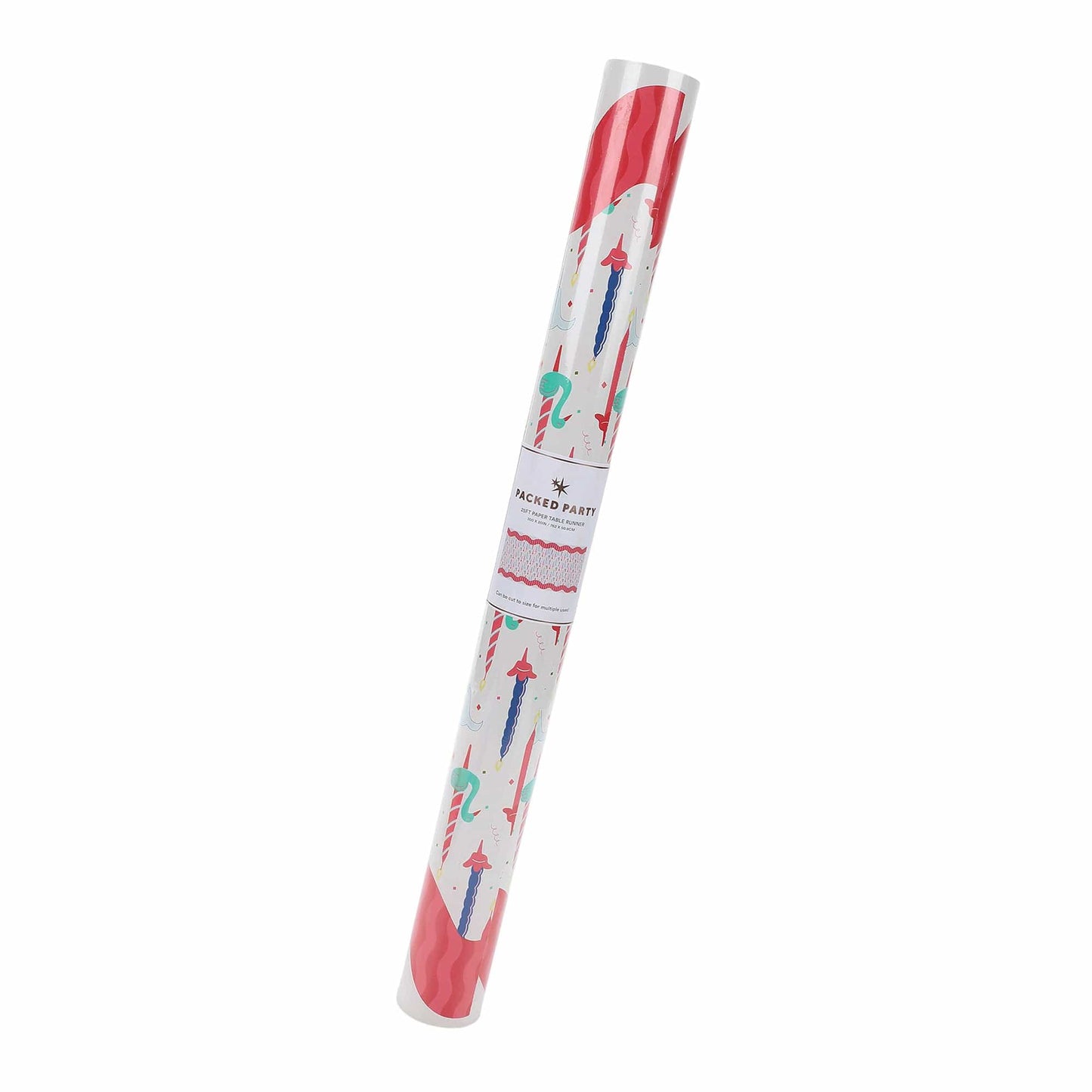 Party Parade Paper Table Runner (25 ft, cut to fit)