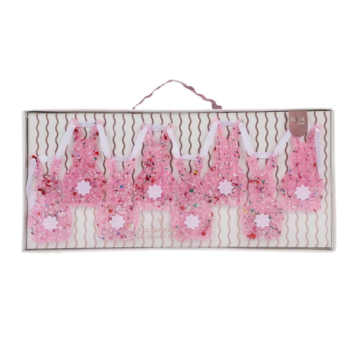 Confetti Bunny Acrylic Garland