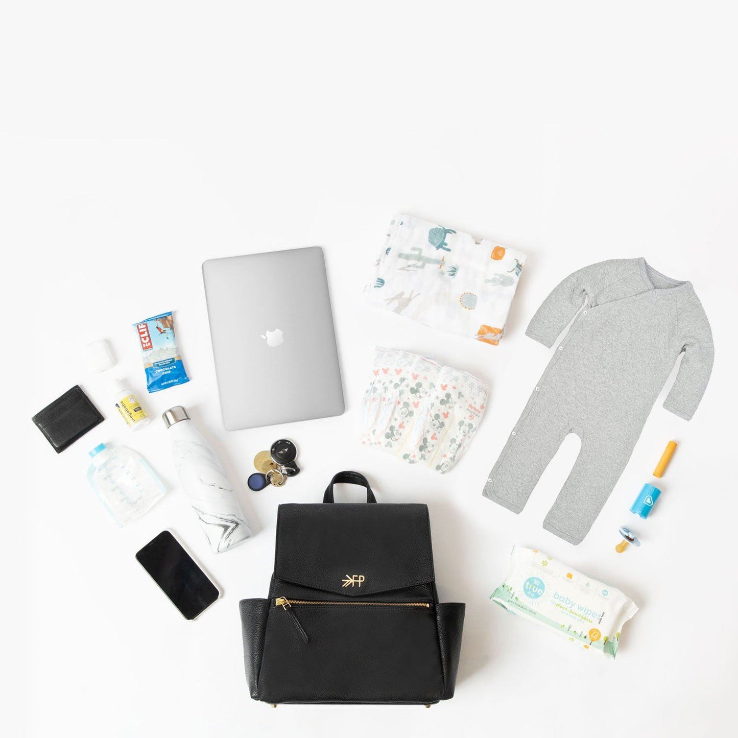 Hot Pink Mini Classic Diaper Bag II