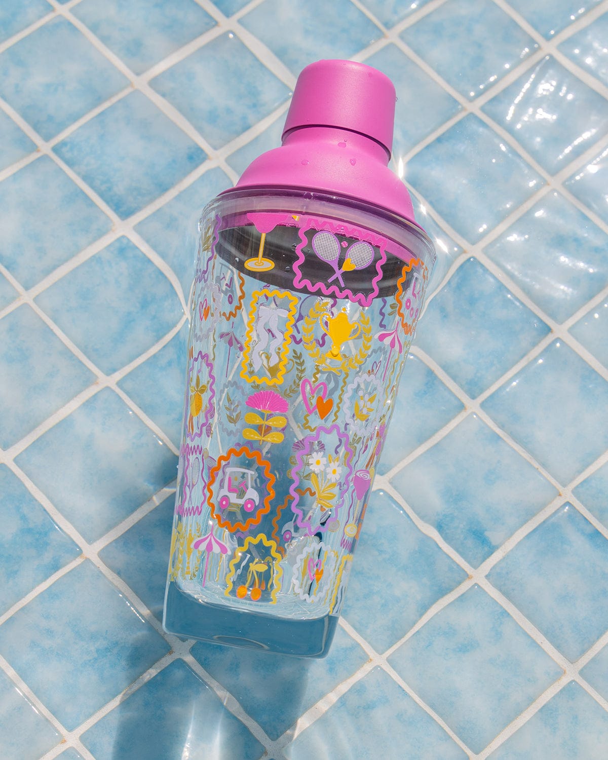 The Clubhouse Glass Cocktail Shaker