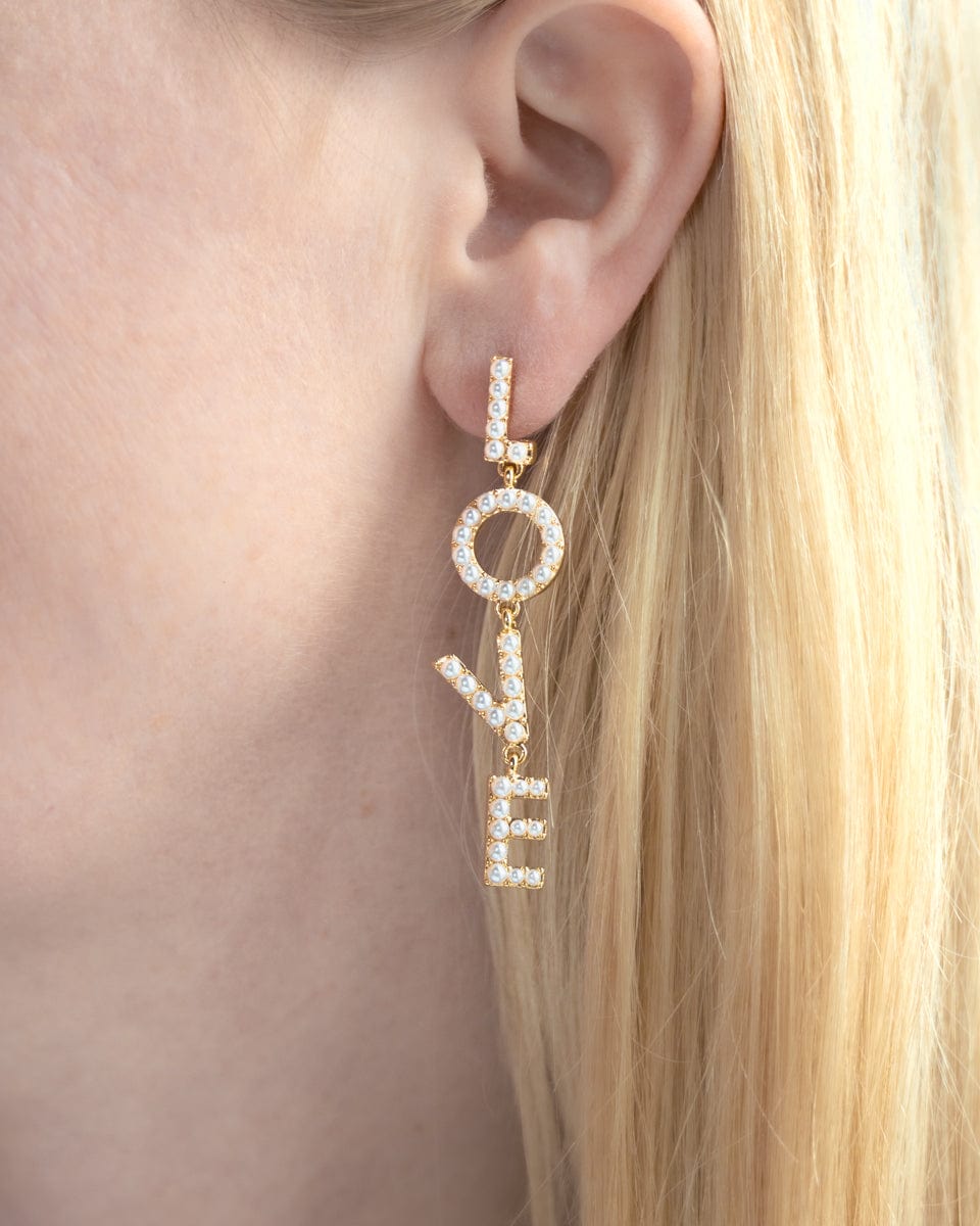 Love Club Pearl Studded Earrings
