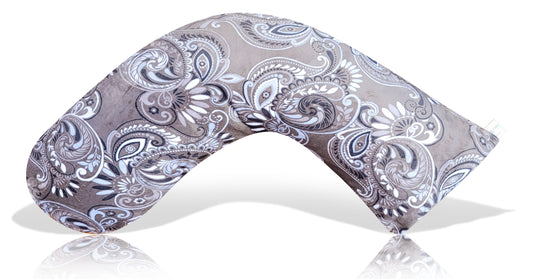 Luna Lullaby Nursing Pillow - Taupe Paisley